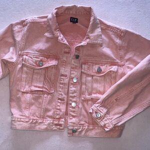 GAP Pink Denim Jacket